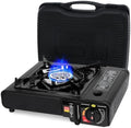 SHINESTAR Portable Butane Camping Stove with Carrying Case, 7800 BTUs