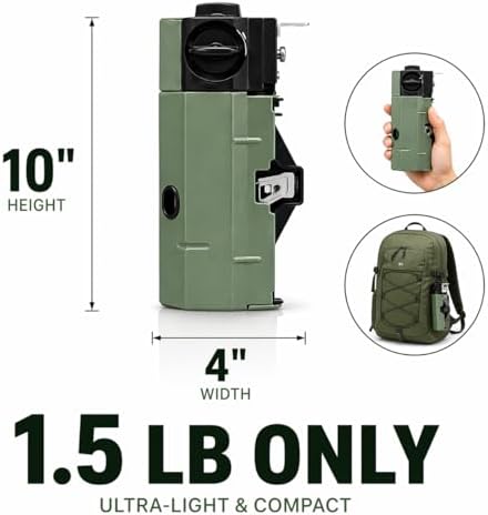 Portable Butane Gas Stove for Camping, Outdoor, and Indoor Cooking, Compact Lightweight Single Burner with Carrying Bag for Travel – by Altena