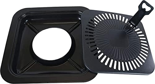 CanCooker Portable Conversion Grill Top | Black 12x12x3