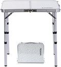YUFIFAIRY Small Folding Table Portable, 24" L x16 W Foldable Camp Table