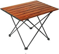 ROCK CLOUD Portable Camping Table Ultralight Aluminum Camp Table Folding Beach Table for Camping Hiking Backpacking Outdoor Picnic, Size M