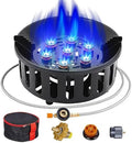 BESTFIRE 72000 BTU High Output Windproof Propane Gas Stove Piezo Ignition
