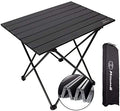 MSSOHKAN Camping Table Folding Portable Camp Side Table Aluminum Lightweight Carry Bag Beach Outdoor Hiking Picnics BBQ Cooking Dining Kitchen