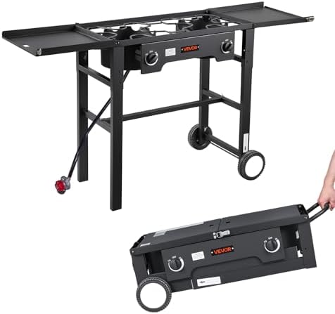 VEVOR Outdoor Propane Gas Stove, Propane LPG Gas Camping Stove,