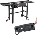 VEVOR Outdoor Propane Gas Stove, Propane LPG Gas Camping Stove,