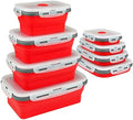 Guyuyii 4 Pack Collapsible Food Storage Containers with Lids