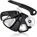 Kitchen Gadgets Set 6 Piece, Space Saving, Portable, Black
