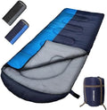0 Degree Sleeping Bags Waterproof for Adults, Cold Weather Machine Washable Sleeping Bag with Compression Sack for 3-4 Season Camping Outdoor