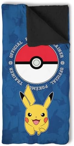 Silk Touch Sherpa Slumber Bag for Boys and Girls, Sleeping Bag with Zipper, Sleepover Set, 27 x 56 inches