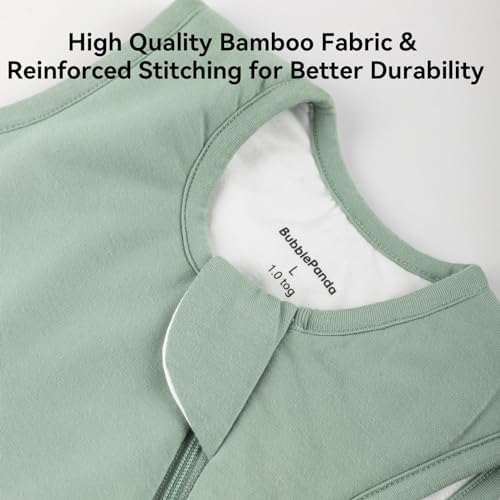 BubblePanda Rayon Made from Bamboo Sleep Sack 2t-3t 1.0 Tog 24-36 Months