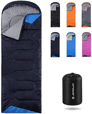Sleeping Bags for Adults Backpacking Lightweight Waterproof- Cold Weather Sleeping Bag for Girls Boys Mens for Warm Camping Hiking Outdoor Travel Hunting with Compression Bags