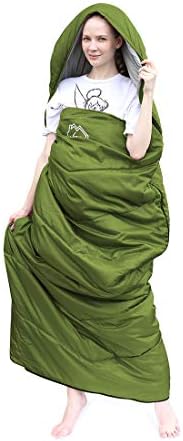 XL Size Upgraded Version of Camping Sleeping Bag 4 Seasons Warm and Cool, Lighter Weight, Adults and Children Can Use Waterproof Camping Bag, Travel and Outdoor Activities