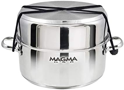 Magma A10-366-2-IND 10 Piece Stainless Steel NonStick Nesting Cookware Set