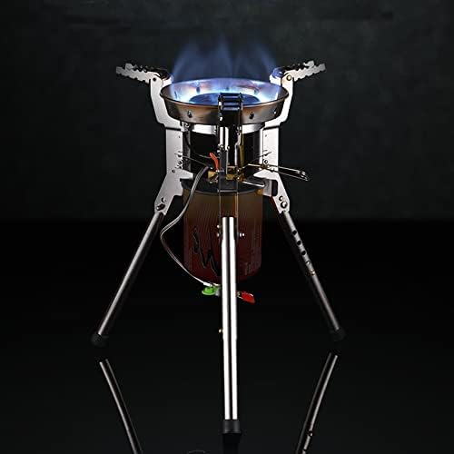 One-piece Camping Gas Stove High Power Portable Foldable Burner Camping Picnic Windproof Stove Backpaking Camp Cooker BRS-69