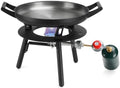 ONLYFIRE GRILLS Portable Propane Gas Stove with 17" Frying Pan, GS363