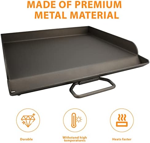 Uniflasy Fry Griddle for Camp Chef Stoves, 14" x 16" Flat Top Plate