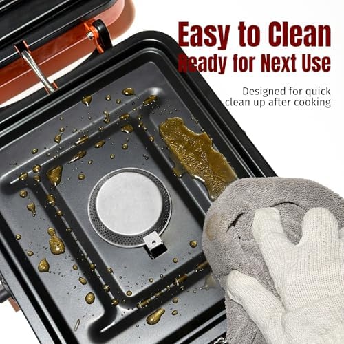 SHINESTAR 2 Burner Camping Stove, 17000 BTU Portable Propane Camp Stove