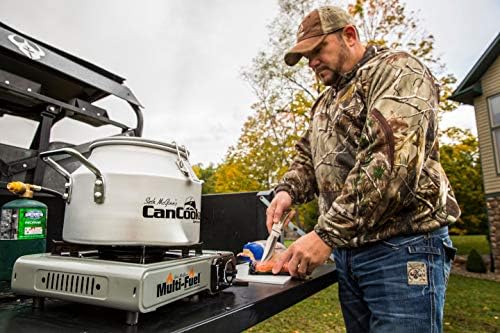 CanCooker Dual Fuel Camp Stove Propane or Butane Stove the Portable Stove for Camping and Emergency Survival Kit