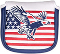 USA Flag and Eagle Golf Driver/Fairway Wood/Hybrid/Iron/Mallet Putter/Blade Putter Head Cover
