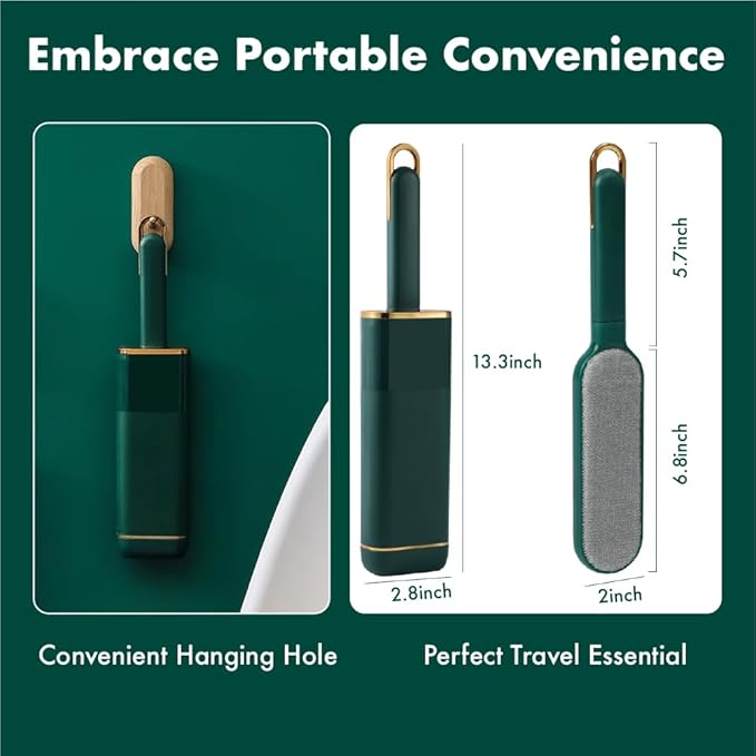 Pet Hair Remover for Clothes -Dog & Cat Hair Remover for Clothes-Better Than Lint Rollers for Pet Hair, Lint Remover Brush, Lint from Clothing, Couch, Furniture, Bedding,Car