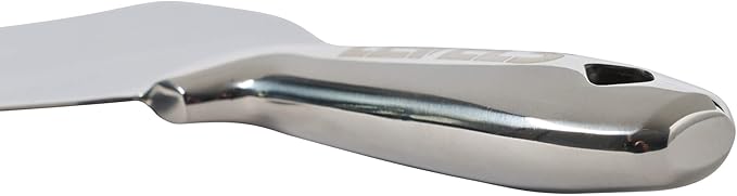 8" All Stainless Steel Joint Knife - LEVEL5 | Professional Grade Putty Blade, Premium Polished All-Metal, Precision Ground Edge, Ergonomic, Corrosion Resistant | 5-408