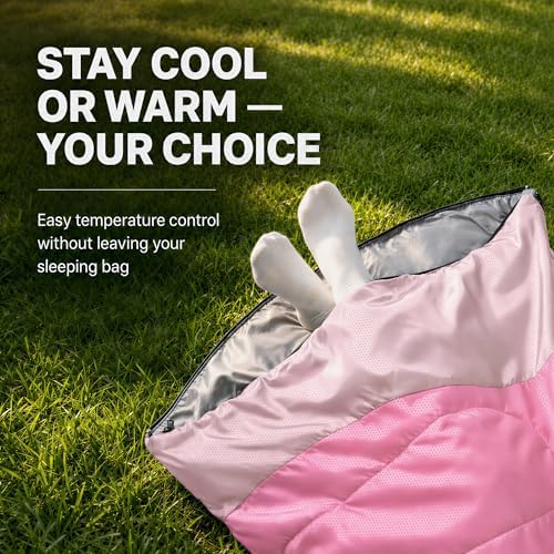 Sleeping Bags for Adults & Kids - Lightweight Camping Sleeping Bag
