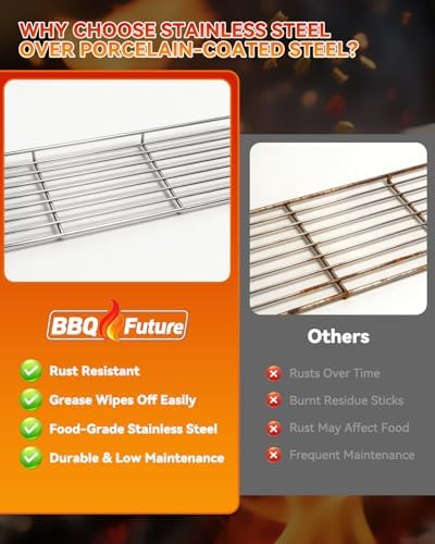 Grill Warming Rack Replacement for Captiva Designs 4-Burner Gas Grill