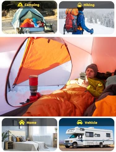 Bessport Mummy Sleeping Bag | 15-45 ℉ Extreme 3-4 Season Sleeping Bag for Adults Cold Weather– Warm and Washable, for Hiking Traveling & Outdoor Activities