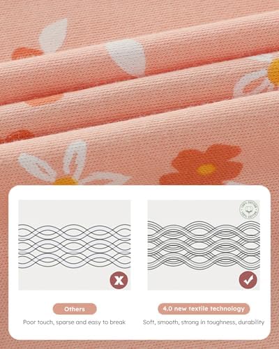 Yoofoss Baby Sleep Sack 0-6 Month 0.5TOG 100% Organic Cotton 2-Way Zipper