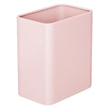 Cesun Pink Bathroom Trash Can 2.1 Gallon Wastebasket, Small Modern Metal Garbage Can Office Waste Basket, Stainless Steel Trash Bin for Bedroom, Home Office, Toilet, rv, Near Desk, Under Sink