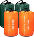 Zmoon Emergency Sleeping Bag Survival Bag, Portable Waterproof Thermal Bivy Sacks,Bivvy Bags,Camping Mylar Sleeping Bag Survival Gear Emergency Blankets Survival Shelter