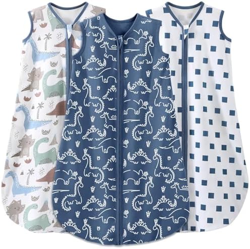 Yoofoss Baby Sleep Sack 24-36 Month 0.5TOG 100% Organic Cotton 2-Way Zipper