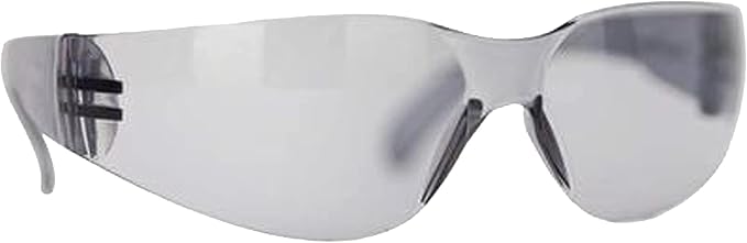 BISON LIFE Safety Glasses - Scratch Resistant Wrap Around Eyewear, Polycarbonate ANSI Z87.1 Impact Resistant Lens