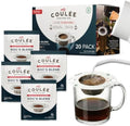 Coulée EcoPour Doc's Blend Arabic Coffee, Dark Roast, Single Serve, 20 Pack