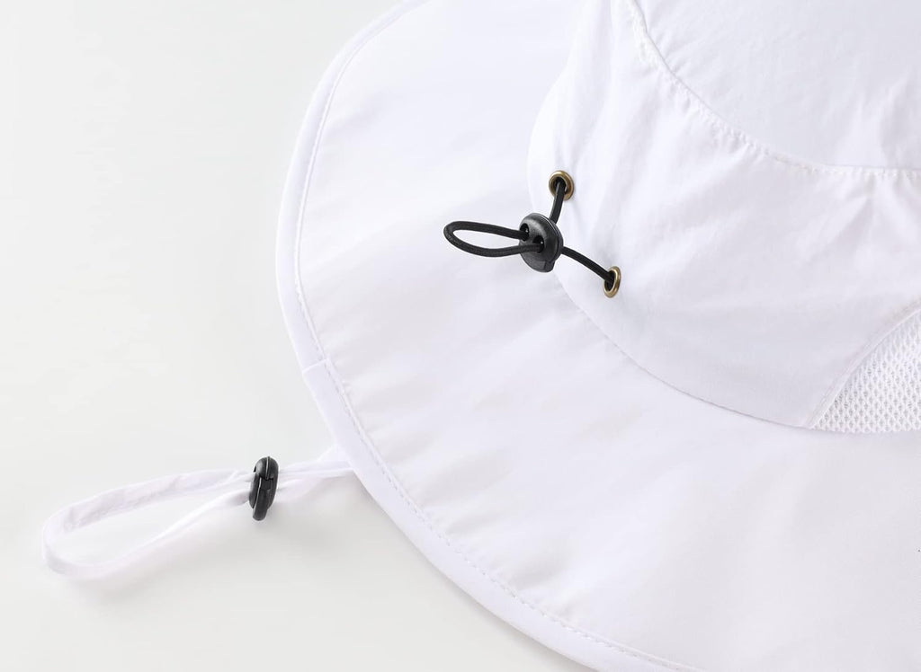 Home Prefer UPF50+ Mens Sun Hat Wide Brim Fishing Hat for Men UV Protection Womens Beach Bucket Hat for Golf Hiking Gardening