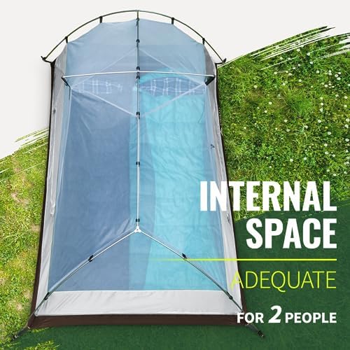 Forceatt Tent for 2 and 3 Person is Waterproof and Windproof, Camping Tent for 3 to 4 Seasons,Lightweight Aluminum Pole Backpacking Tent Can be Set Up Quickly,Great for Hiking