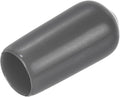 uxcell 20pcs Rubber End Caps 7mm(1/4") ID Vinyl PVC Round Tube Bolt Cap Cover Screw Thread Protectors Dark Grey