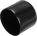 uxcell 20pcs Rubber End Caps 35mm ID Vinyl PVC Round Tube Bolt Cap Cover Screw Thread Protectors Black