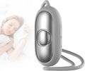 Sleep Aid Device, Micro-Current Sleep Instrument Anxiety Device, Portable Rechargeable Sleep Aid for Anxiety and Insomnia (Silver)