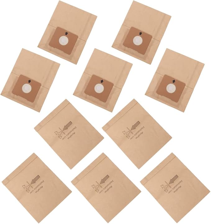 10 Pcs Replacement Zing Vacuum Bags Compatible with Bissell Zing 4122 Series # 2138425, 213-8425