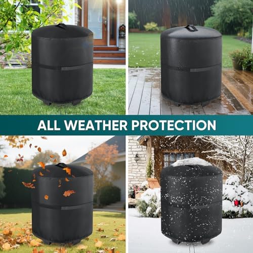 21" Grill Cover for Charbroil The Big Easy Turkey Air Fryer