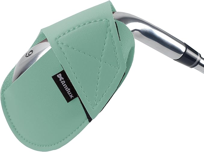 Andux 10Pack PU Golf Irons Club Head Covers Pouch Holder MT/PU03
