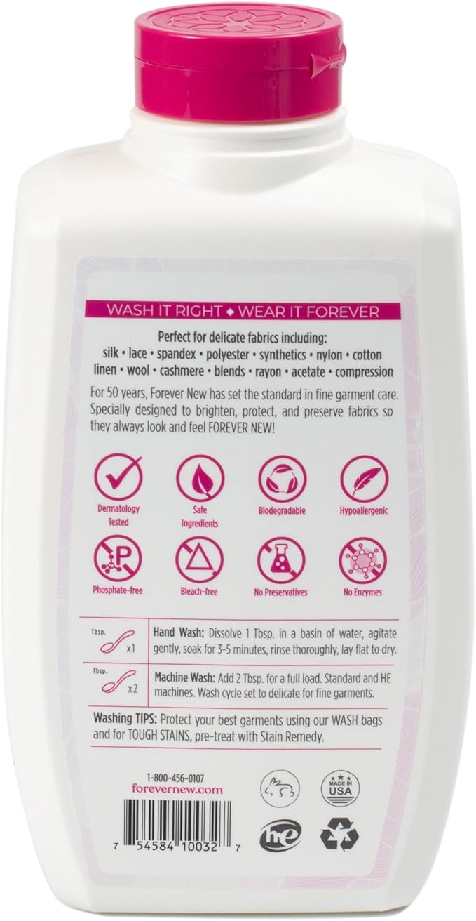 FOREVER NEW Granular Detergent Powder - Delicate Laundry Care Wash - Original Scented, 96 oz. (32 oz. 3 Pack)