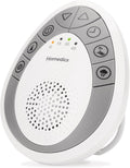 Homedics Rejuvenate Traveler White Noise Sound Machine, Portable Sound Machine with 4 Relaxing Sounds for Travel, Home, Nursery and Office, Auto Off Timer