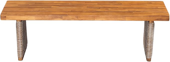 Christopher Knight Home Pasco Acacia Wood Outdoor Dining Table Set