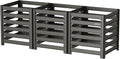 Vego Garden 32" Tall Modular Compost Bin 90" x 30" x 32"
