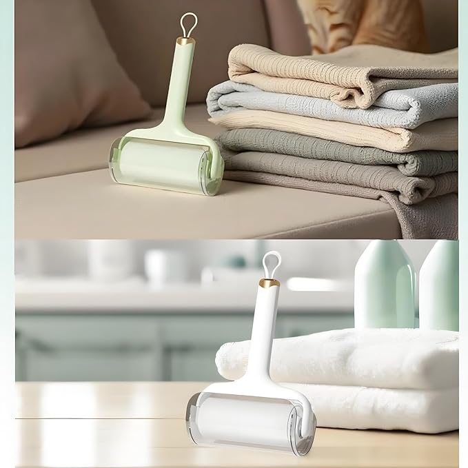 Reusable and Washable Lint Roller,Sticky Pet Hair and Dust Remover 3 Pack,3.9 Inch Lint Roller for Clothes, Couch and Carseats