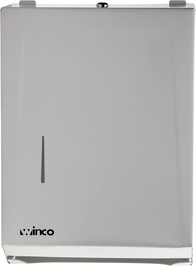 Winco Paper Towel Cabinet, Medium, White