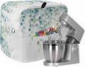 Eucalyptus Leaves Stand Mixer Dust Cover with Storage Pocket & Handles, Fits All Tilt Head & Bowl Lift Spring Botanical Vines Kitchen Appliance Cover Organizer Watercolor Bag Accessories, 4.5-5 Quart