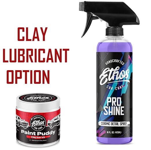Ethos Clay Bar Kit Paint Puddy Car Detailing Clay 200g - Detail Kit Premium Clay Bars Auto Detailing Clay Bar for Car Detailing, Wash and Clean